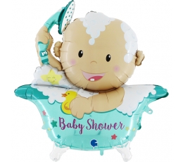 3D folinis balionas "Baby Shower" (107 cm)