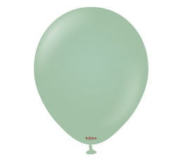 Balionas, retro winter green spalvos (12 cm/Kalisan)