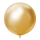 Chrominis balionas, mirror gold (60 cm/Kalisan)
