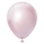 Chrominis balionas, mirror pink gold (12 cm/Kalisan)