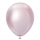 Chrominis balionas, mirror pink gold (30 cm/Kalisan)
