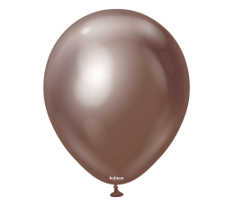 Chrominis balionas, mirror chocolate (12 cm/Kalisan)