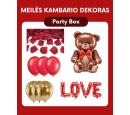 Dekoracijų rinkinys "Meilės kambariui"