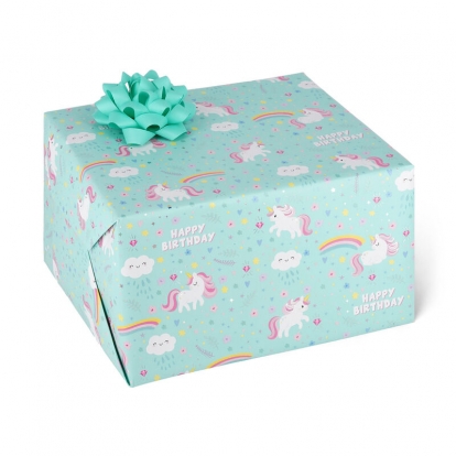 Dovanų pakavimo popierius "Unicorn" (70x200 cm) TIK SU VENIPAK! 