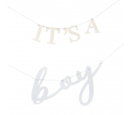 Forminė girlianda "It's a boy" (3 m)