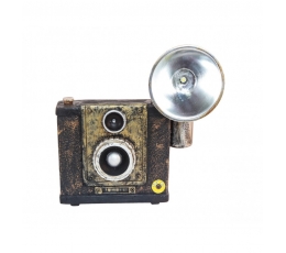 Interaktyvi dekoracija "Senovinis fotoaparatas" (24 cm)