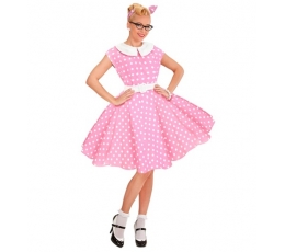 Kostiumas "50s Rock'N'Roll Fashion pink" (M)