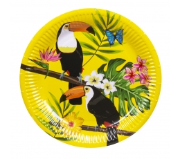 Lėkštutės "Tukanai" (10 vnt./23 cm)