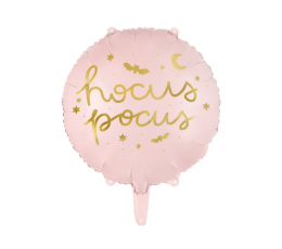 Folinis balionas "Hocus Pocus", rožinis (45 cm)