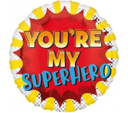 Folinis balionas „You're my Superhero“