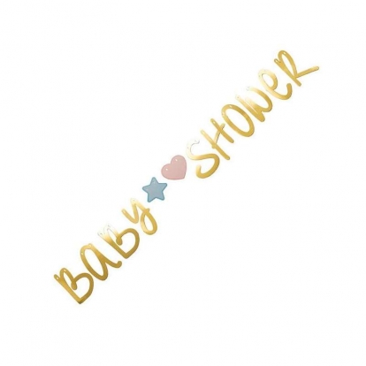 Forminė girlianda "Baby shower" (2,2 m)
