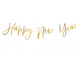 Forminė girlianda "Happy New Year" (66 x 18 cm)
