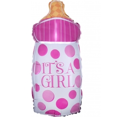Forminis balionas-buteliukas "It's a girl" (25x58 cm)