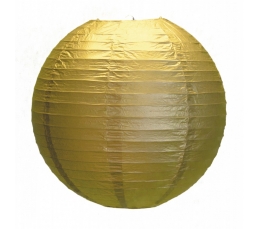 Kabanti dekoracija-žibintas, auksinis (35 cm)