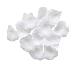 Konfeti patranka "Balti žiedlapiai" (60 cm)