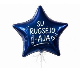 Mega folinė žvaigždė su užrašu (Rugsėjo 1-osios pasiūlymas)