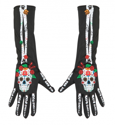 Pirštinės "Dia  Muertos"