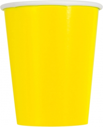 Puodeliai, geltoni (8 vnt./270 ml)