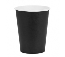 Puodeliai, juodi (6 vnt./250 ml)