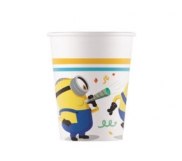 Puodeliai "Minions" (8 vnt./200 ml)