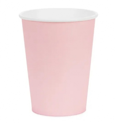 Puodeliai, rausvi (6 vnt./250 ml)