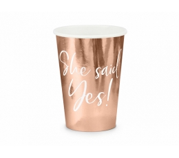 Puodeliai "She said yes!" (6 vnt./220 ml)