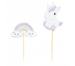 Smeigtukai-dekoracijos "Unicorn Baby" (10 vnt.)