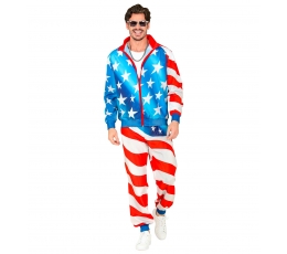 Sportinis karnavalinis kostiumas "USA Party" (M)