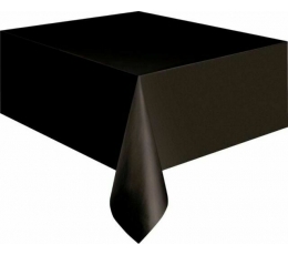 Staltiesė, juoda (137 cm x 274 cm)