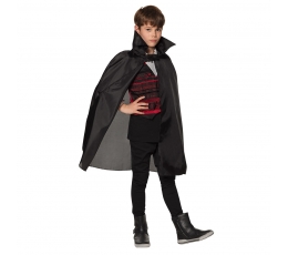 Vaikiškas vampyro apsiaustas, juodas (75 cm)