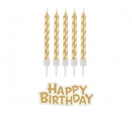 Žvakutės "Happy Birthday suktukai" (16 vnt.)