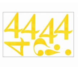 Lipdukai / skaičiukas "4" (1 vnt)