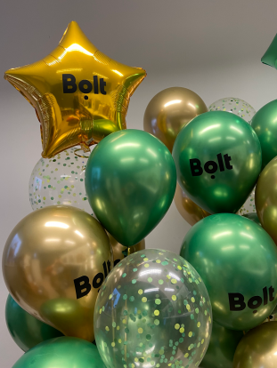 Personalizuoti lipdukai "Bolt"