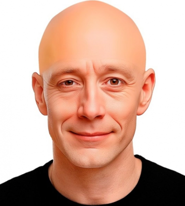 Perukas "Plikio galva"