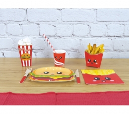 Servetėlės "Junk food" (16 vnt.) 1 Servetėlės "Junk food" (16 vnt.) 1