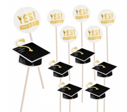 Smeigtukai-dekoracijoss "You did it!" (12 vnt.)