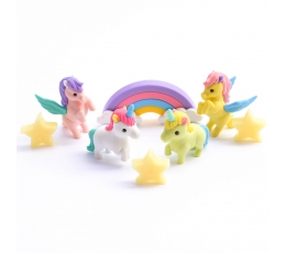 Trintukų- dėlionių rinkinys "Unicorn & Pegasus"